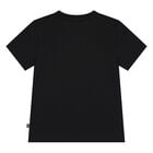 Younger Boys Black Logo T-Shirt, 2, hi-res