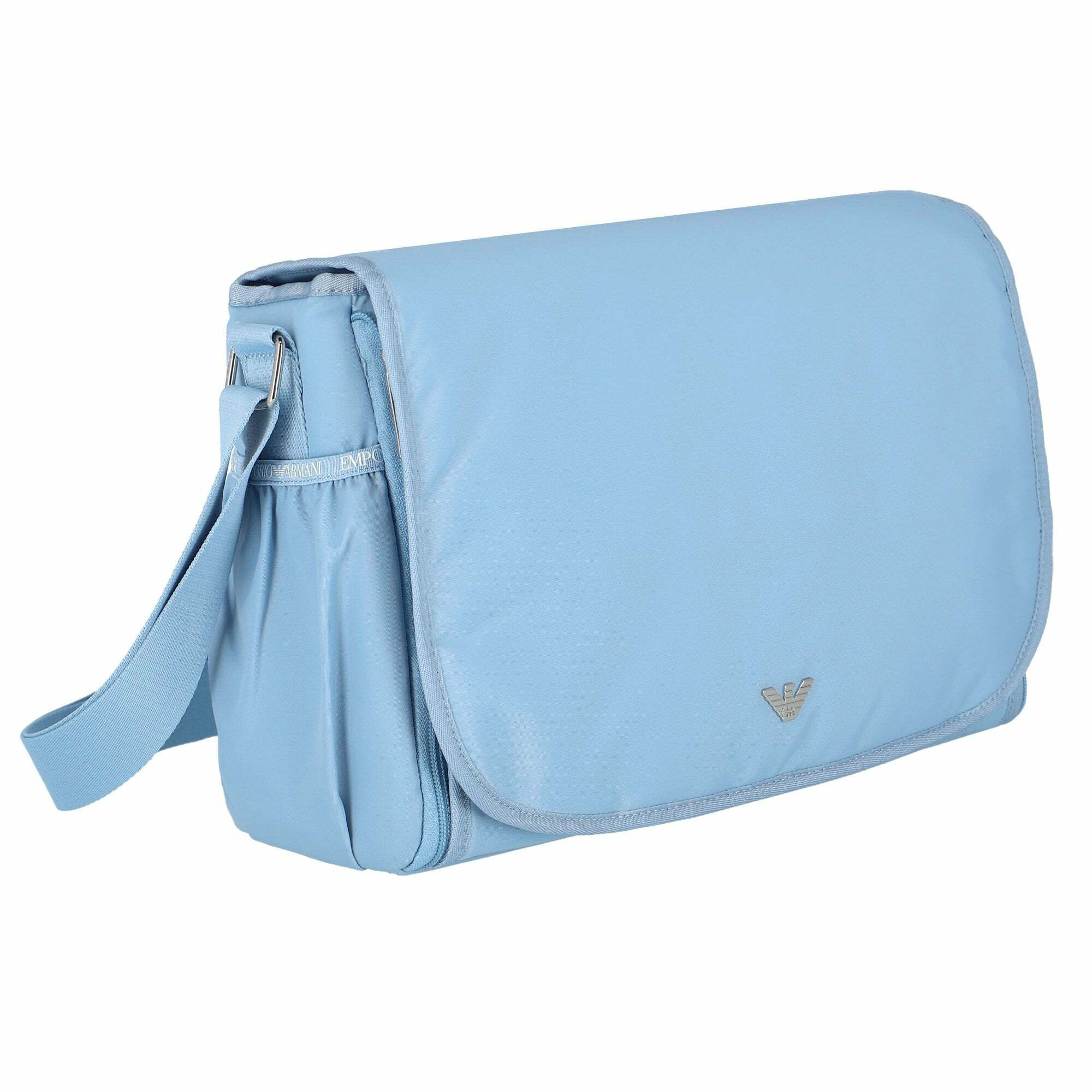 Emporio Armani Blue Logo Baby Changing Bag Junior Couture UAE