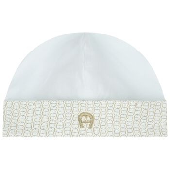 Baby Boys Blue Logo Hat