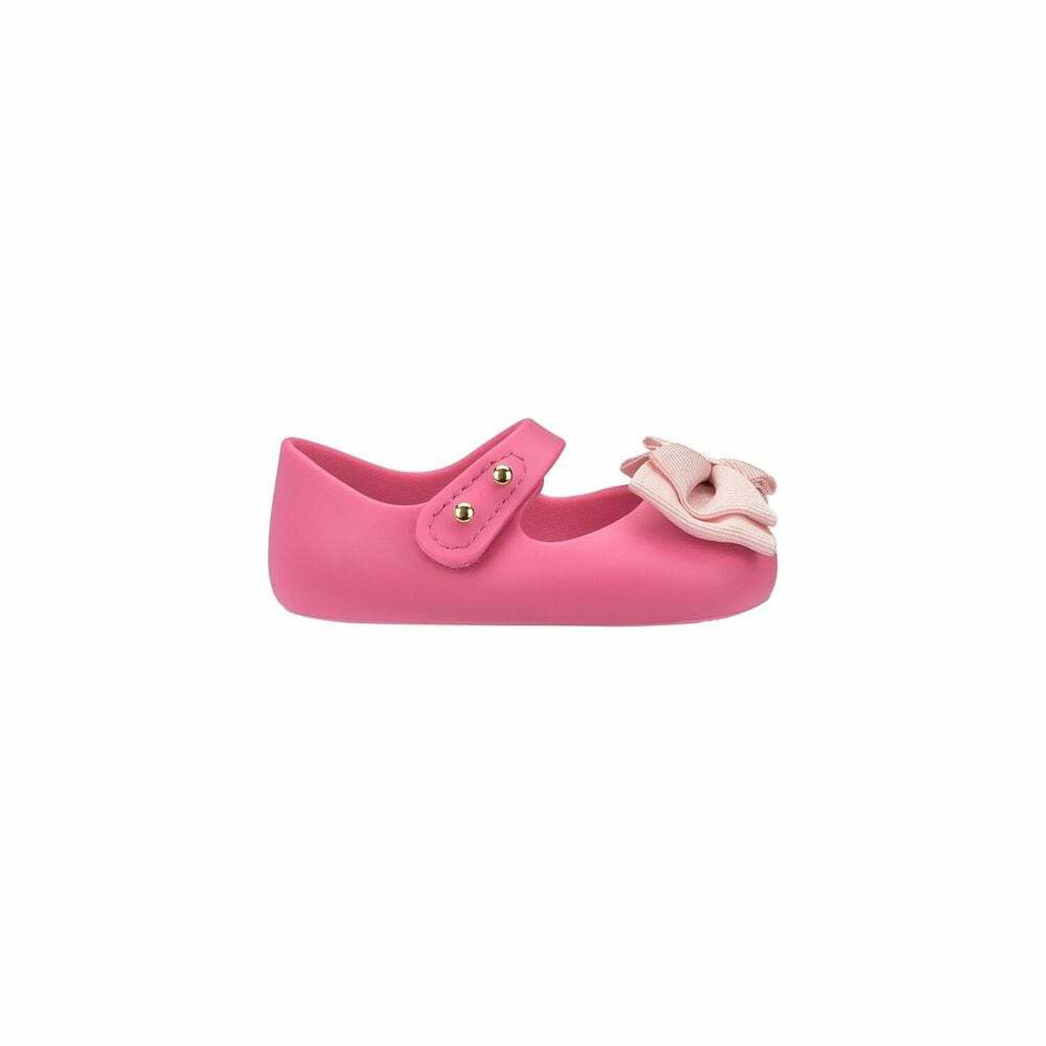 Baby Girls Pink Bow Shoes, 1, hi-res image number null