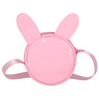 حقيبة يد بنات بالشعار باللون الوردى, 1, hi-res