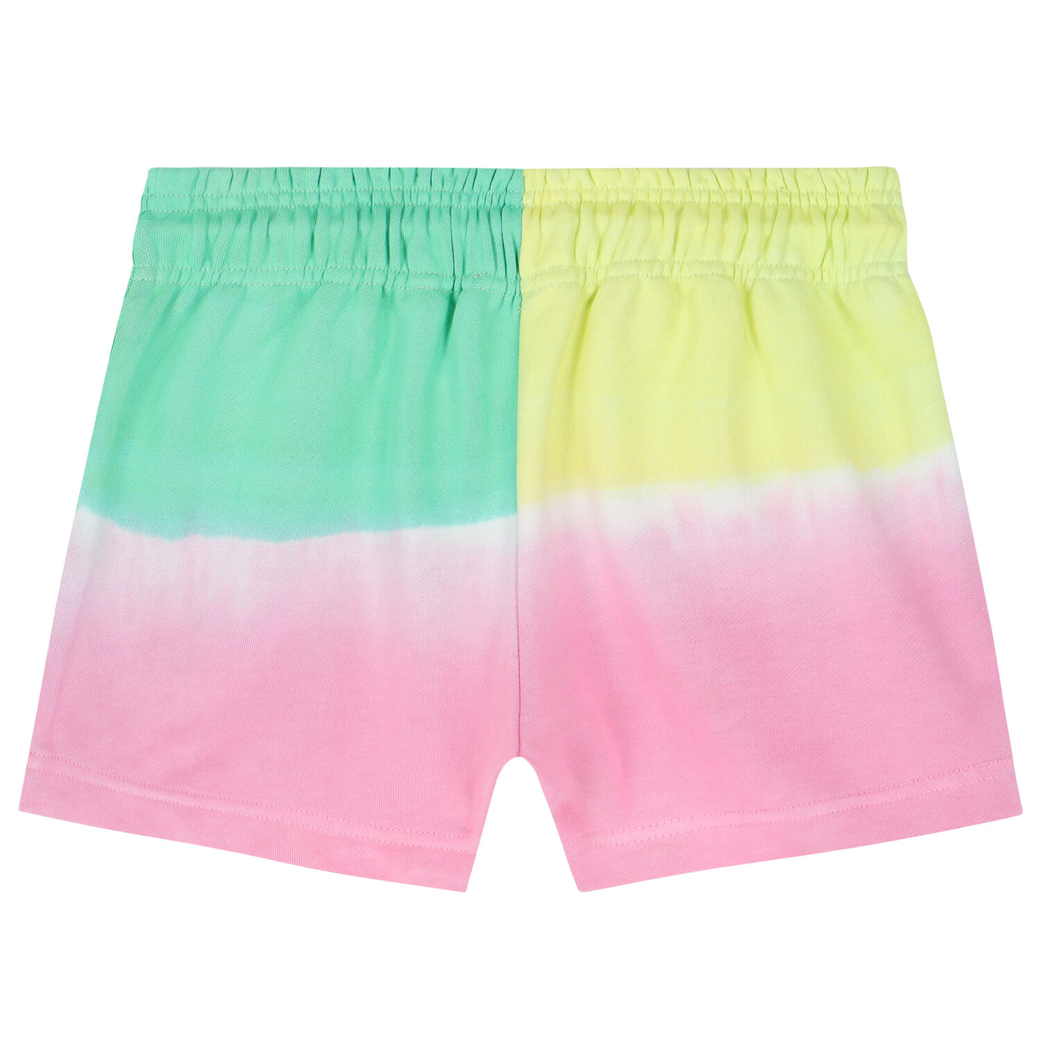 Girls Pink, Yellow & Green Logo Shorts, 1, hi-res image number null