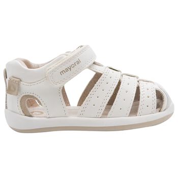 Younger Boys Ivory Sandals 