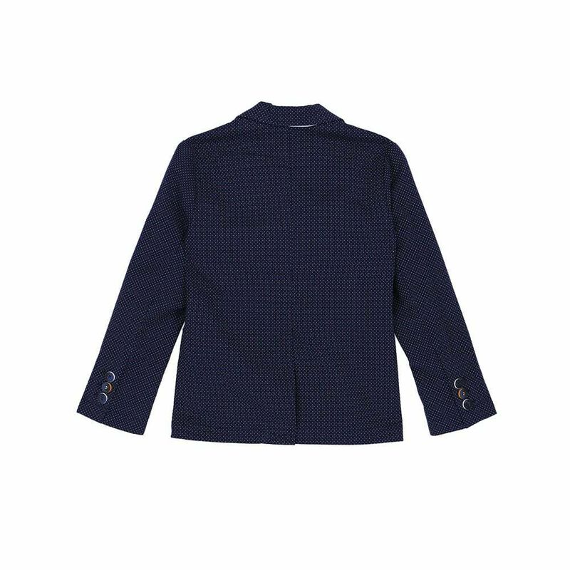 Boys Navy Tailored Suit Jacket, 1, hi-res image number null