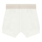 Baby Boys White & Ivory Shorts Set, 2, hi-res