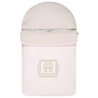 Baby Girls Pink & Gold Logo Nest, 3, hi-res
