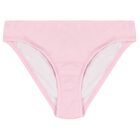 Girls Pink 3D Flowers Bikini, 1, hi-res