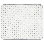 Baby Boys White & Navy Blue Polo Bear Blanket, 1, hi-res