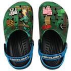 Black & Green Minecraft Classic Clogs Sandals, 1, hi-res