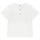 تيشيرت أولاد بطبعة باللون الأبيض والأزرق, 1, hi-res