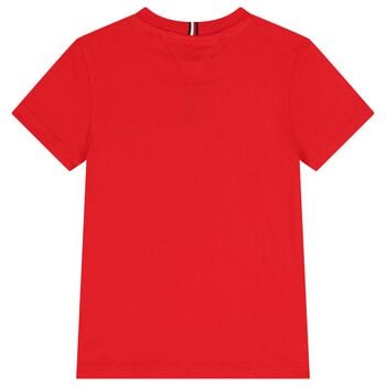 Boys Red Logo T-Shirt