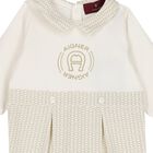Ivory Logo Babygrow, 1, hi-res