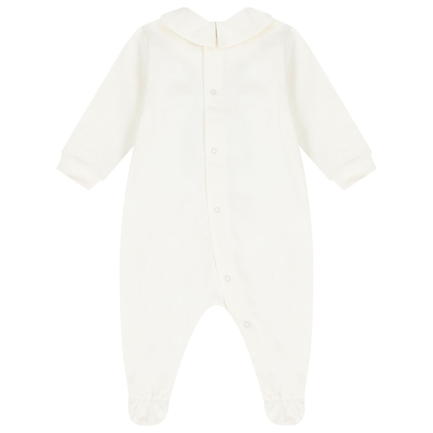 Ivory Teddy Bear Logo Babygrow Gift Set, 1, hi-res