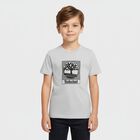 Boys Grey Logo T-Shirt, 2, hi-res