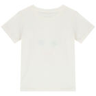 تيشيرت بنات باللون العاجى, 1, hi-res