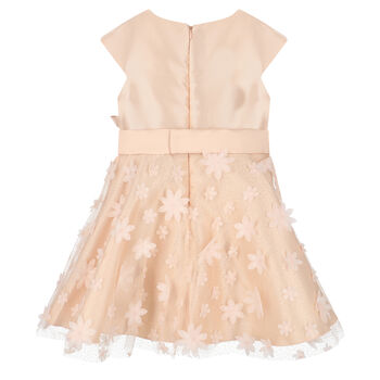 Girls Pink Floral Dress
