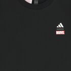 Boys Black Marvel T-Shirt, 1, hi-res