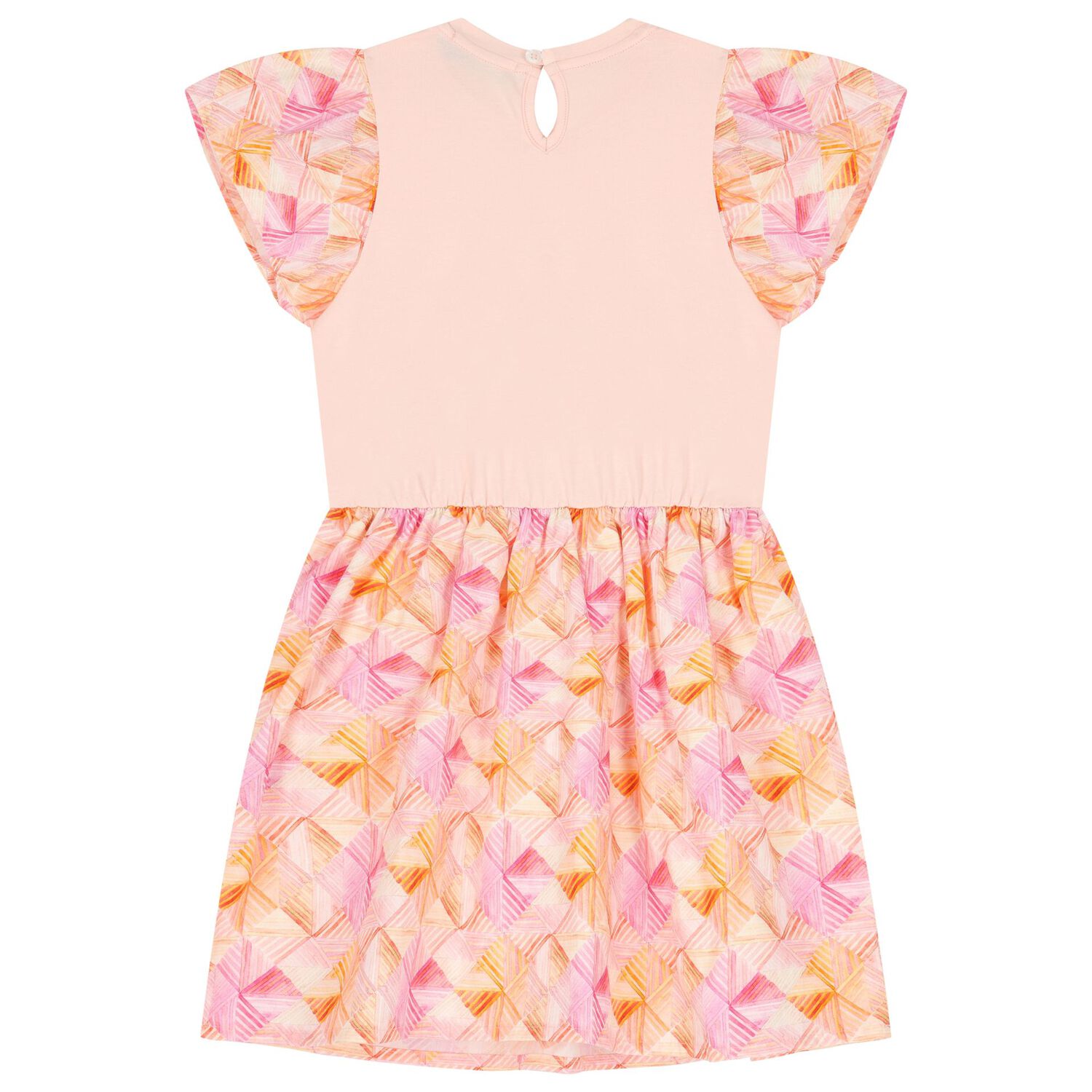 Girls Pink Logo Bag Dress, 1, hi-res image number null