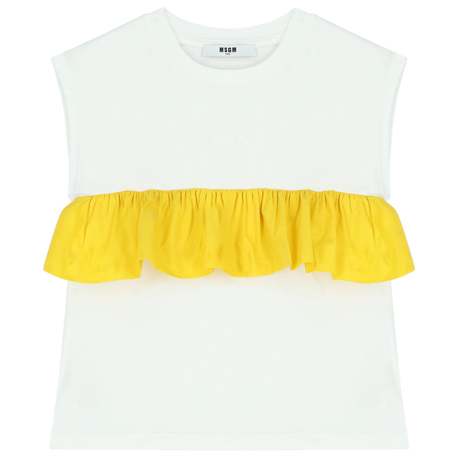 Msgm ruffle top online