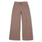 Girls Pink Wide Leg Trousers, 2, hi-res