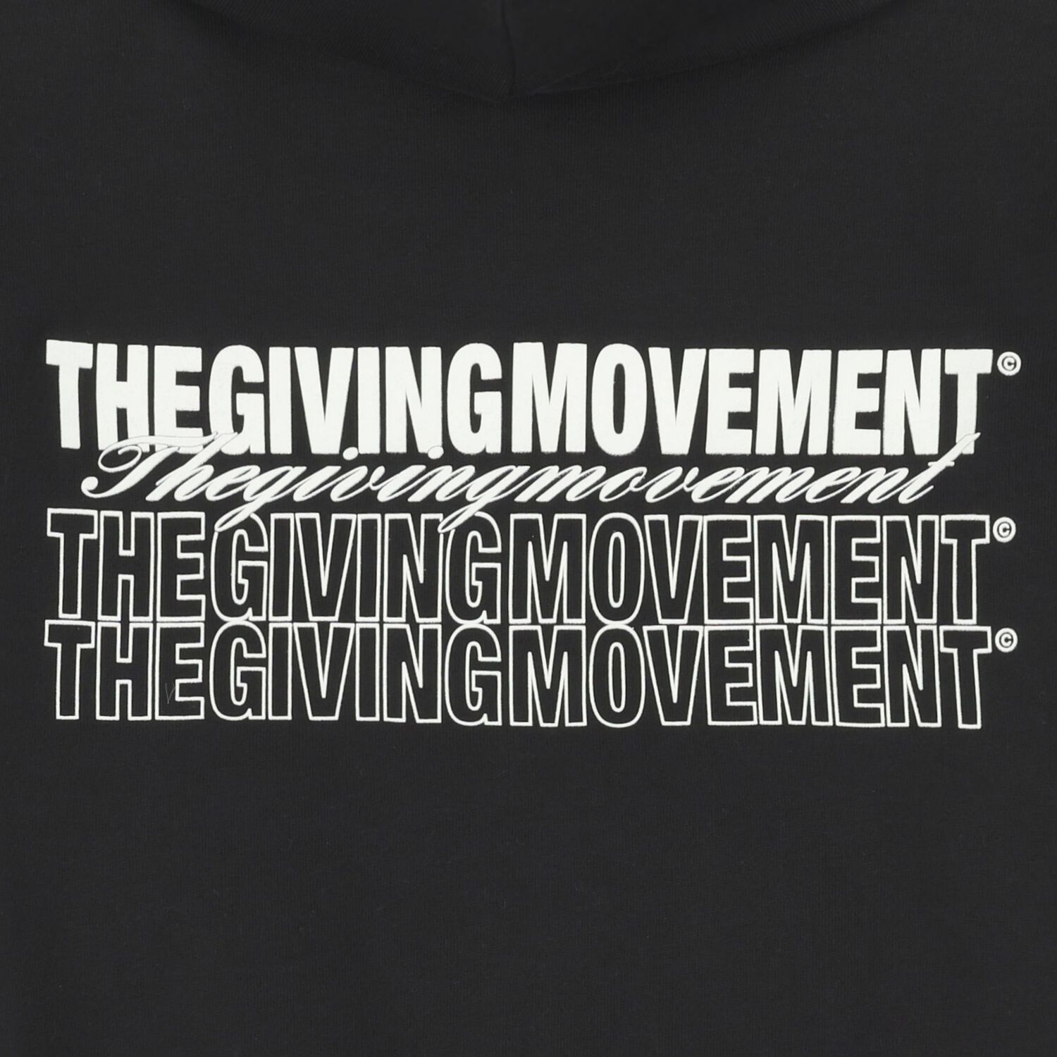 توب هودي بسحاب بالشعار باللون الأسود, 1, hi-res