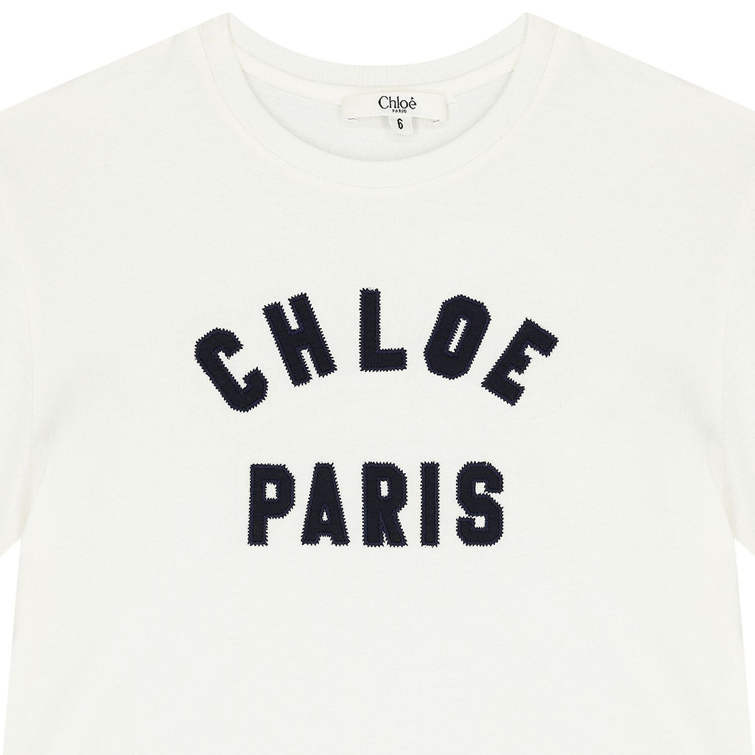 Girls Ivory Logo T-Shirt, 1, hi-res image number null