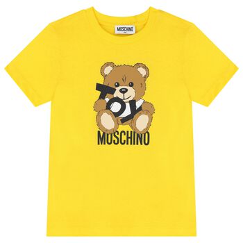 Yellow Teddy Bear Logo T-Shirt