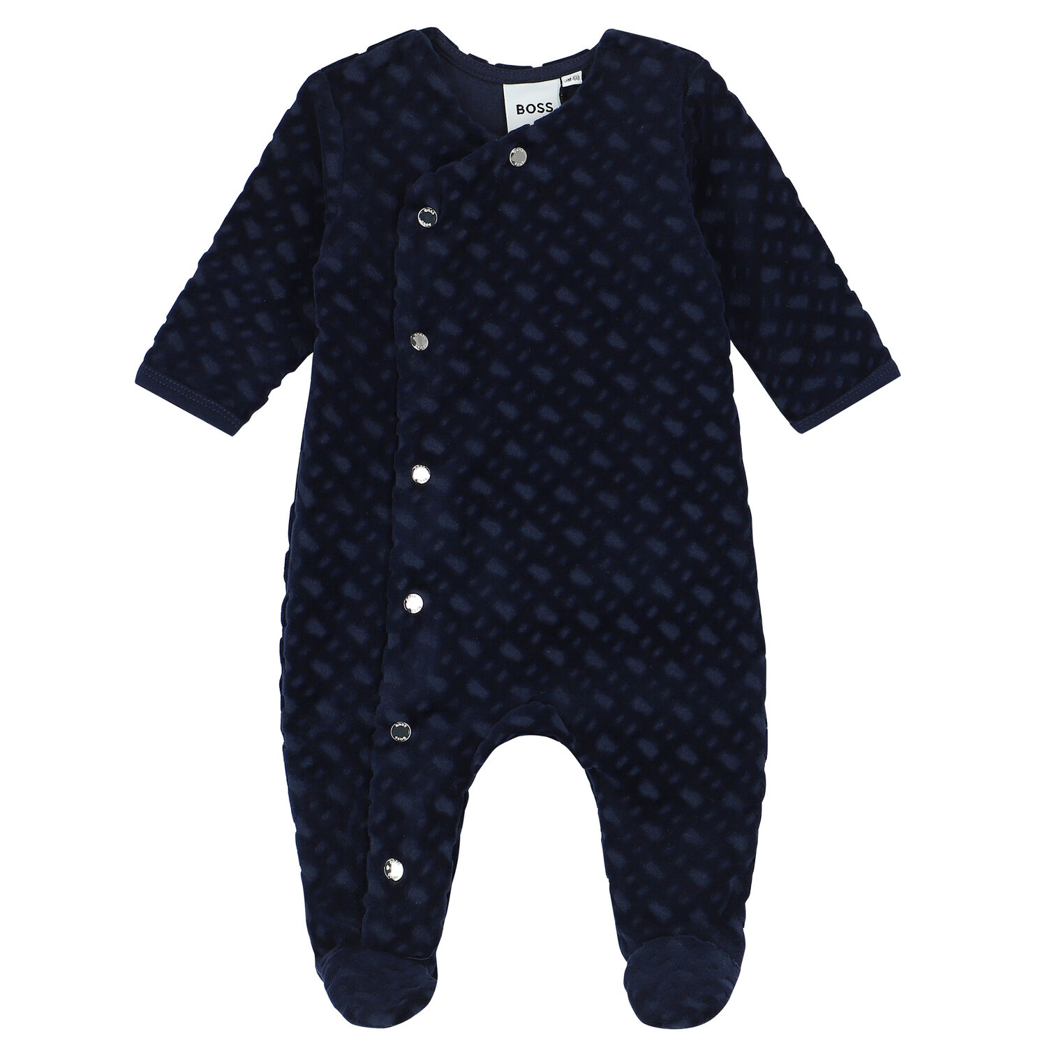 Baby Boys Navy Blue Babygrow Gift Set, 1, hi-res image number null