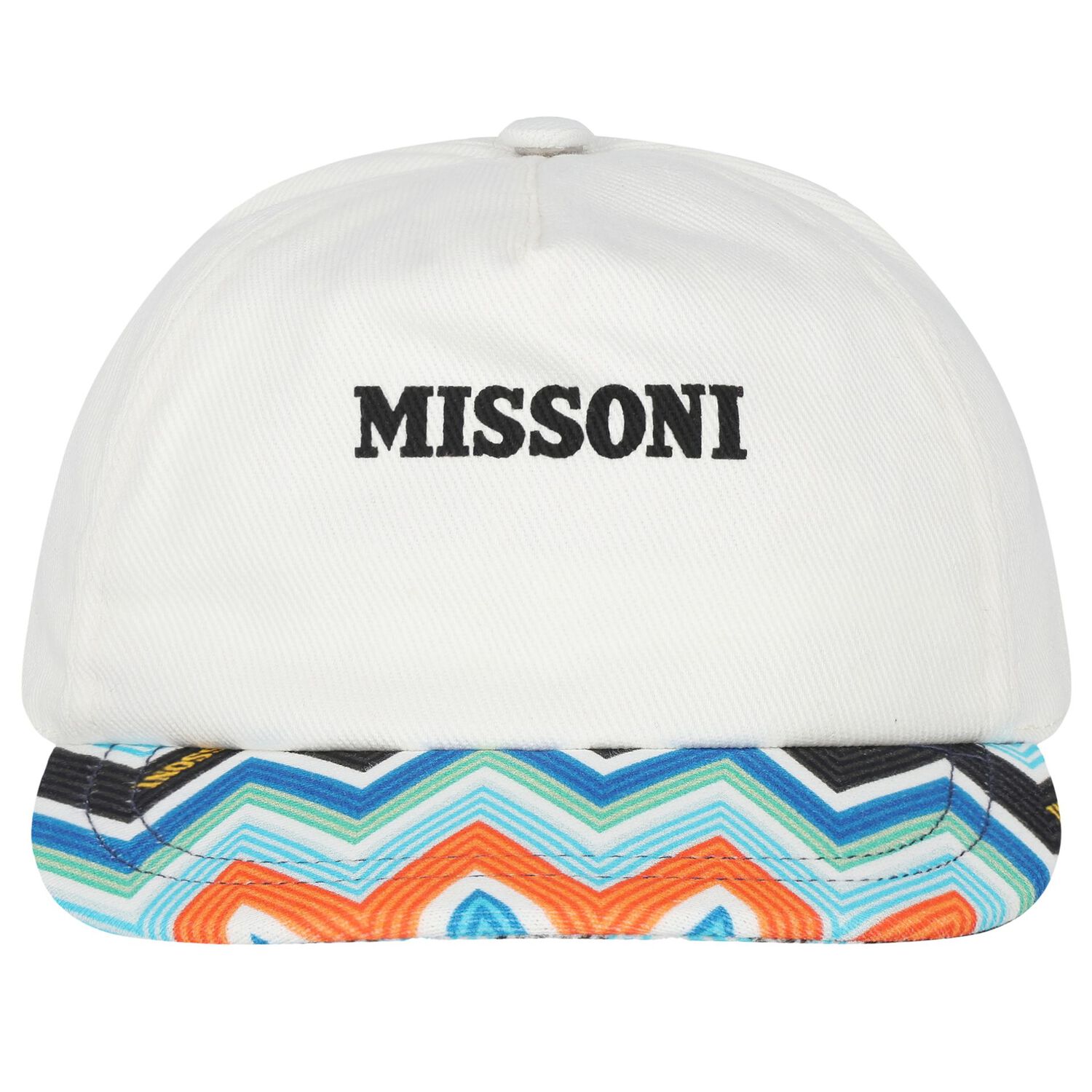 Boys Ivory Logo Zip Zag Cap, 1, hi-res image number null