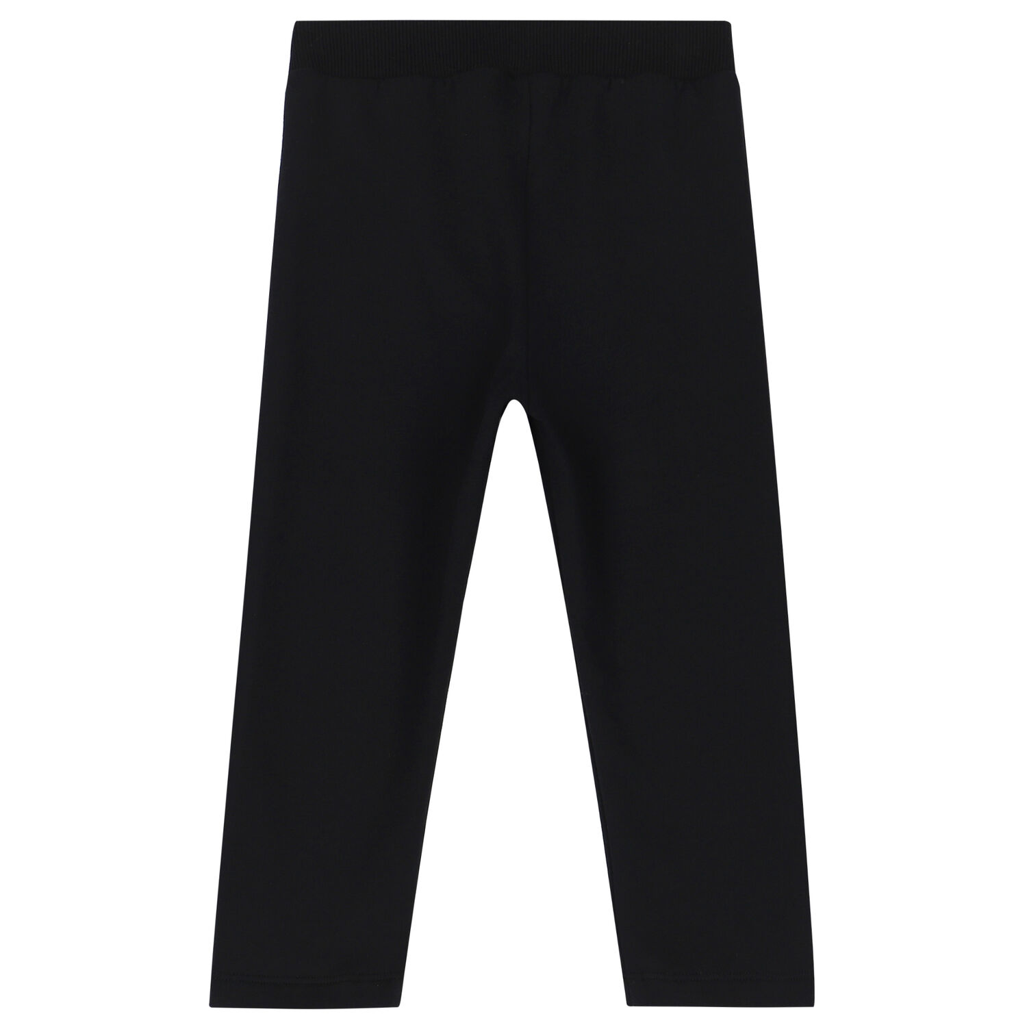 Younger Girls Black Teddy Logo Leggings, 1, hi-res image number null