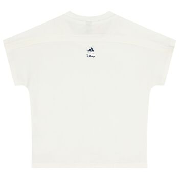 تشيرت من ديزني باللون الابيض للبنات 