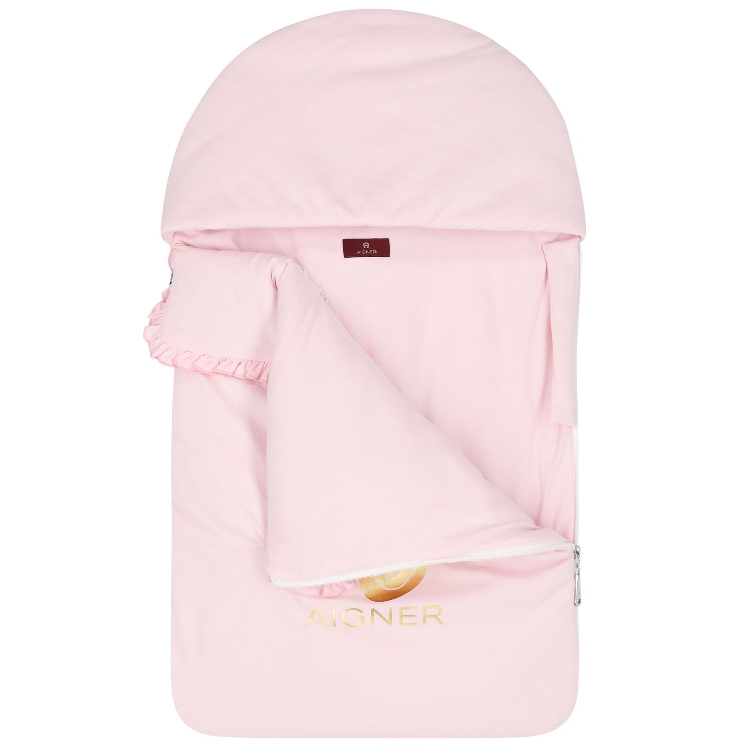 مدس بنات بالشعار باللون الوردي والذهبي, 2, hi-res