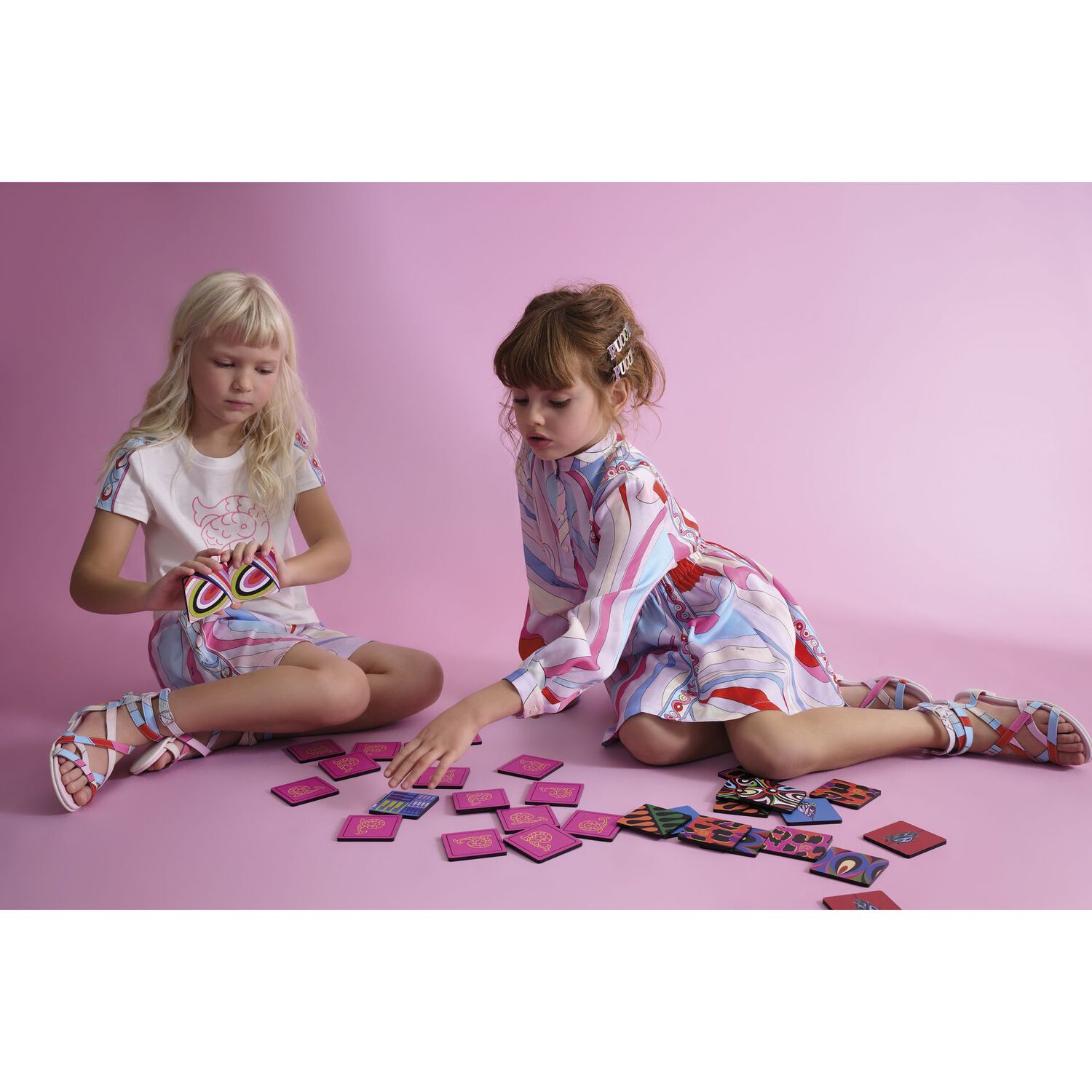 Girls Multi-Coloured Iride Dress, 1, hi-res image number null