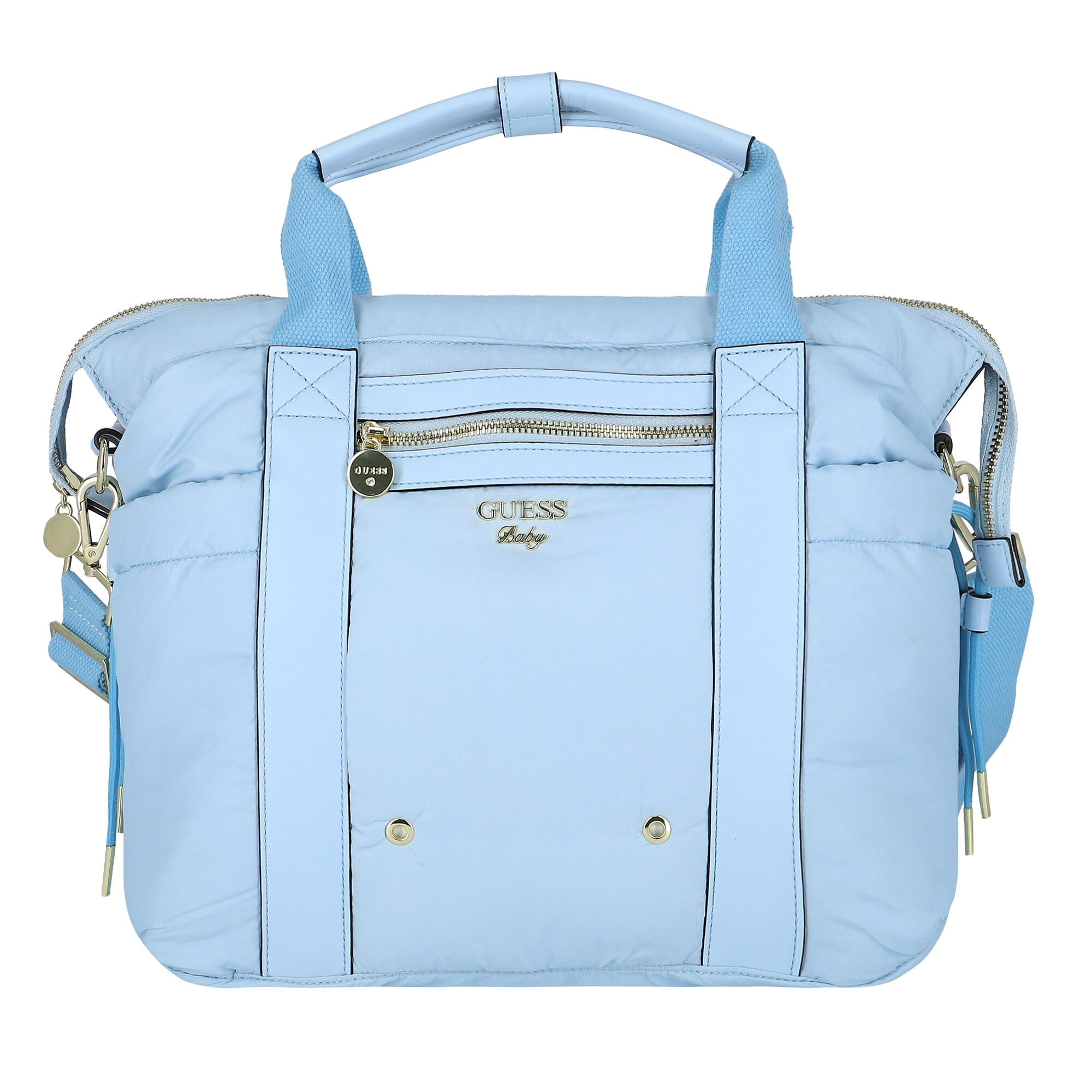 Guess Blue Logo Baby Changing Bag Junior Couture UAE