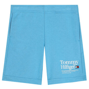 Boys Blue Logo Shorts