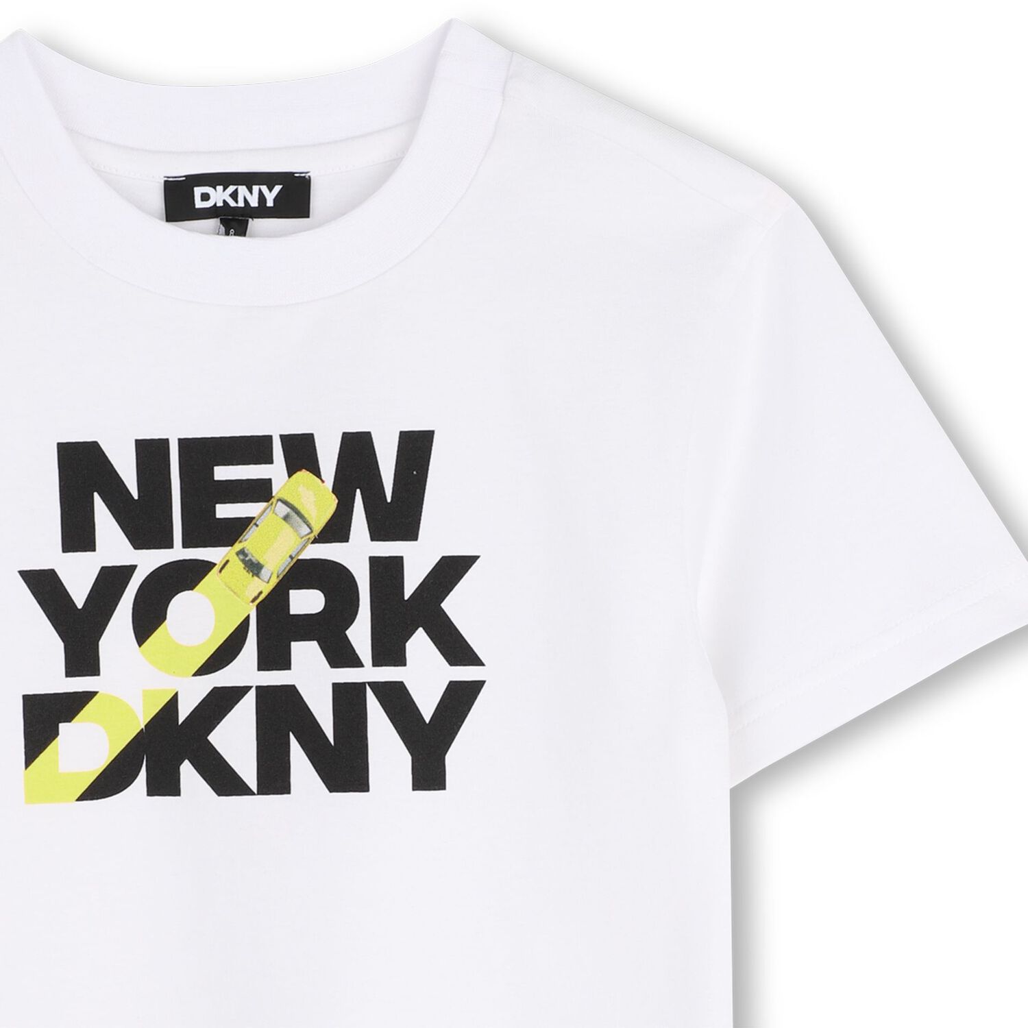 Boys White Logo T-Shirt, 1, hi-res