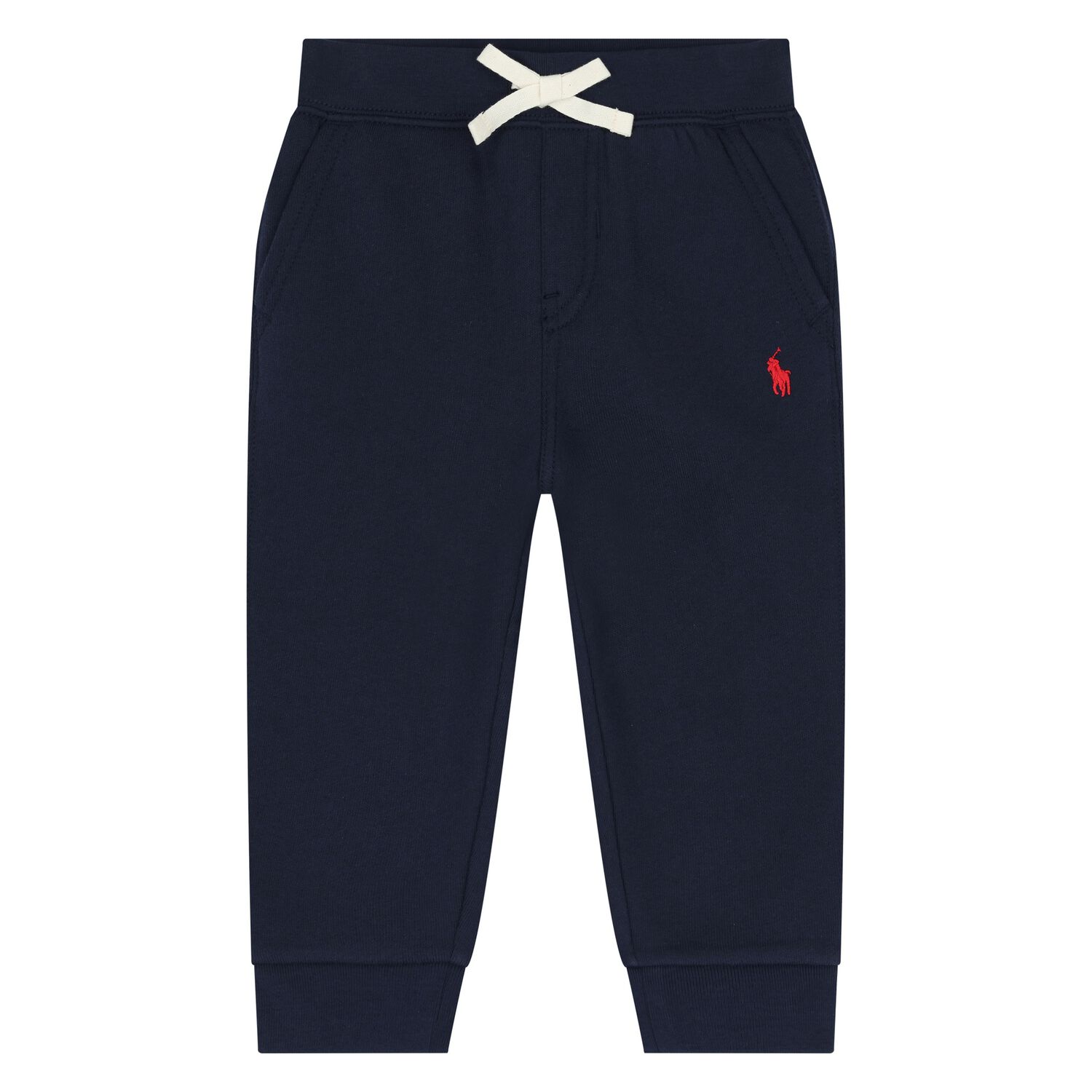 Younger Boys Navy Logo Joggers, 1, hi-res image number null