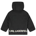 جاكت منفوخ للاولاد قابل للعكس بالشعار باللون البيج والاسود , 1, hi-res