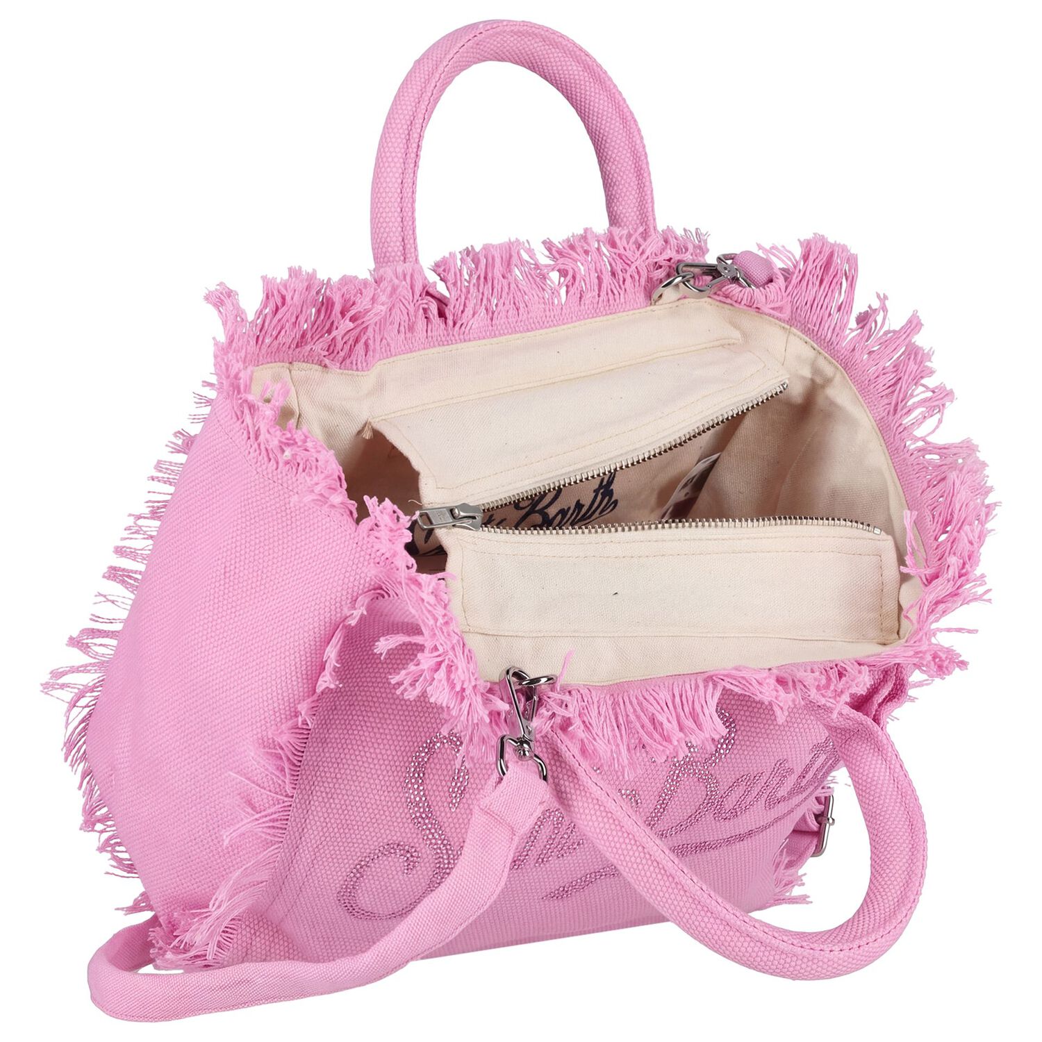 Girls Pink Colette Logo Tote Bag ( 30cm ), 1, hi-res