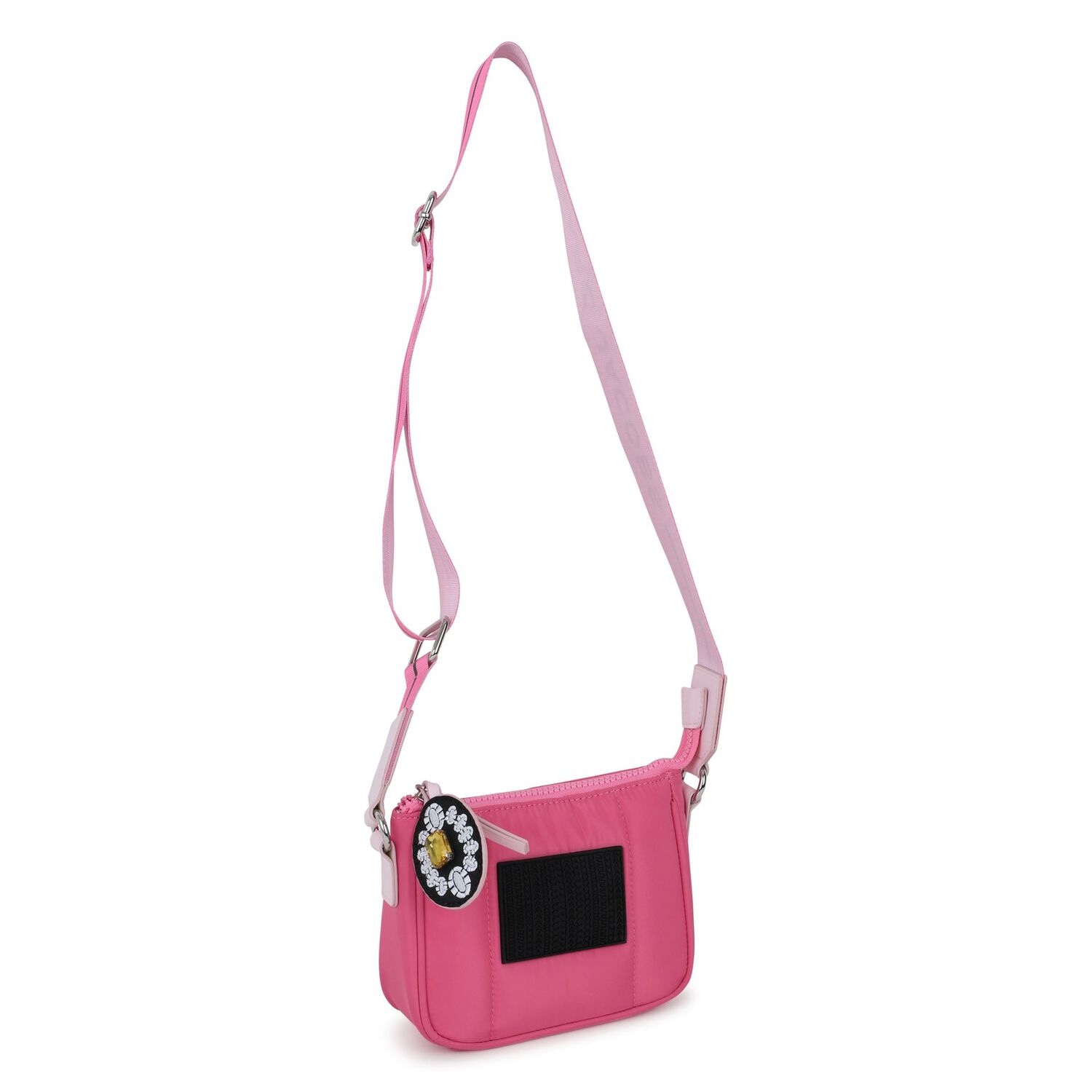 Girls Pink Logo Handbag, 1, hi-res