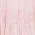 Girls Pink Embellished Tulle Dress, 1, hi-res