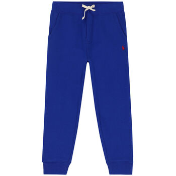 Boys Blue Logo Joggers