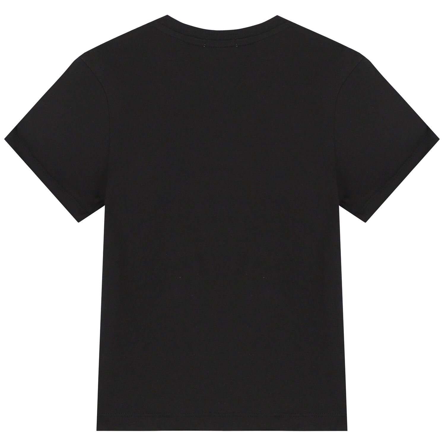 Boys Black Logo T-Shirt, 6, hi-res