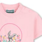 Younger Girls Pink Logo T-Shirt, 1, hi-res