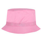 Baby Girls Pink Logo Hat, 3, hi-res