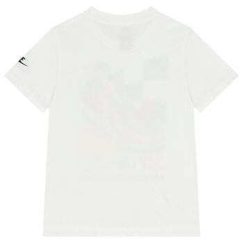 Boys White Logo T-Shirt