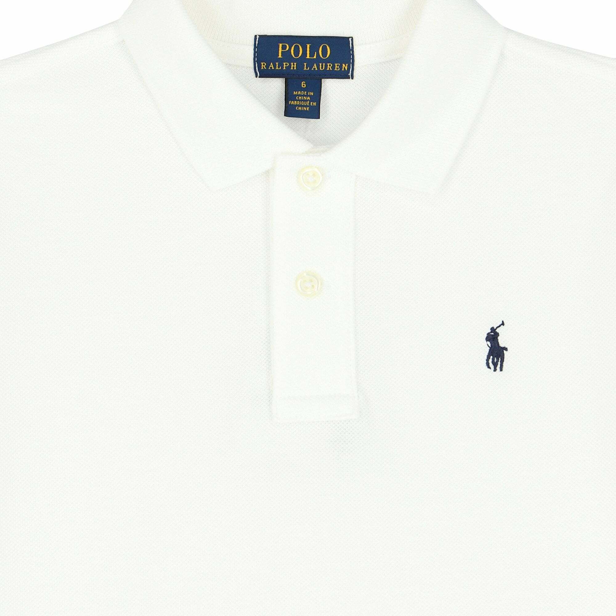 White polo hotsell ralph lauren shirt