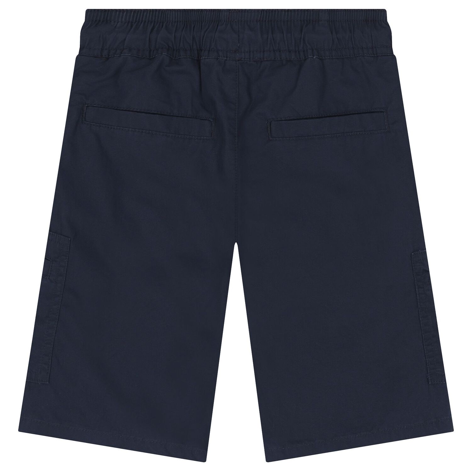 Boys Navy Blue Logo Shorts, 3, hi-res image number null