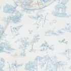 Baby Boys White & Blue Babygrow, 1, hi-res