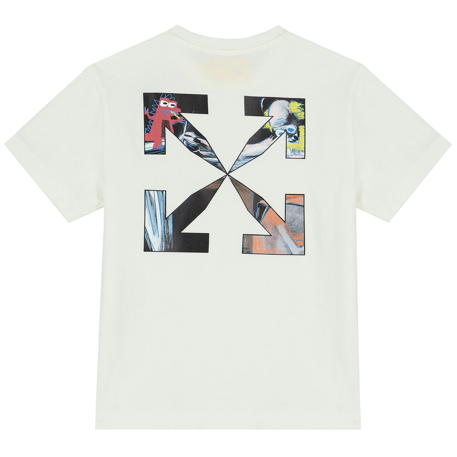 Ivory Monster Arrow Logo T-Shirt, 1, hi-res image number null